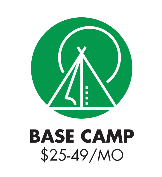 Base Camp Club $25 - 49 monthly